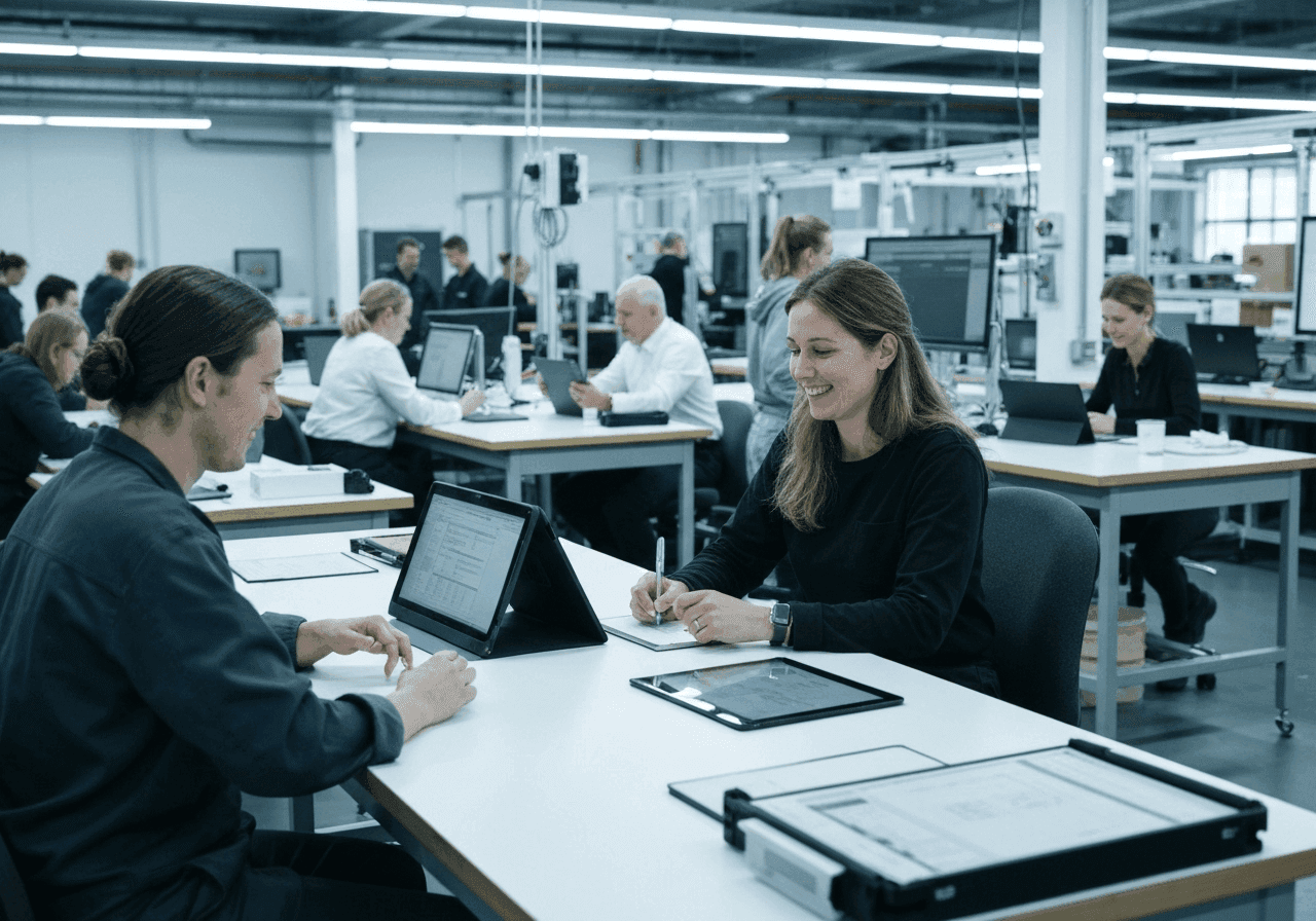 Nordic Manufacturing, €2B Revenue, 13,000 Employees